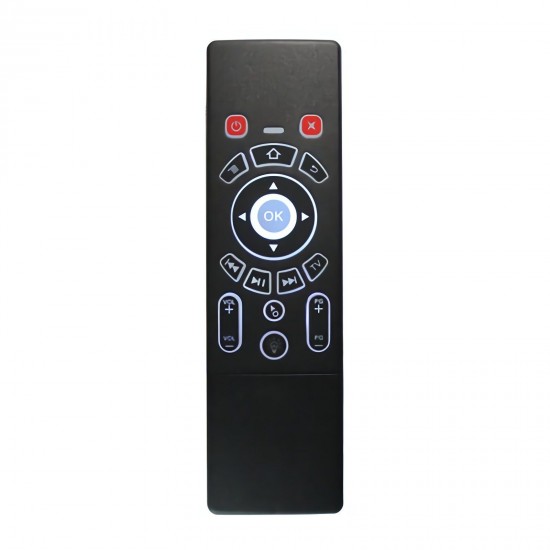 T6C Air Mouse Rainbow Backlit Keyboard with Touchpad 2.4Ghz Wireless Remote Control for Smart TV Box/Projector/Mini PC T6C Air Mouse Rainbow Backlit Keyboard with Touchpad 2.4Ghz Wireless Remote Control for Smart TV Box/Projector/Mini PC