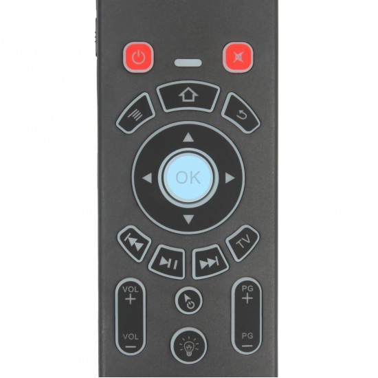 T6C Air Mouse Rainbow Backlit Keyboard with Touchpad 2.4Ghz Wireless Remote Control for Smart TV Box/Projector/Mini PC T6C Air Mouse Rainbow Backlit Keyboard with Touchpad 2.4Ghz Wireless Remote Control for Smart TV Box/Projector/Mini PC
