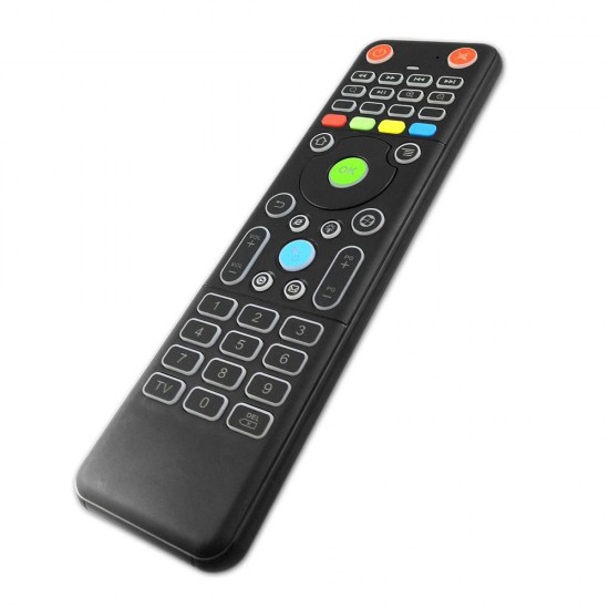 TZ18 2.4GHz 6-axis Gyro Air Mouse Mini Wireless Keyboard Dual-sided Handheld Remote Control Sensor for TV Box PC