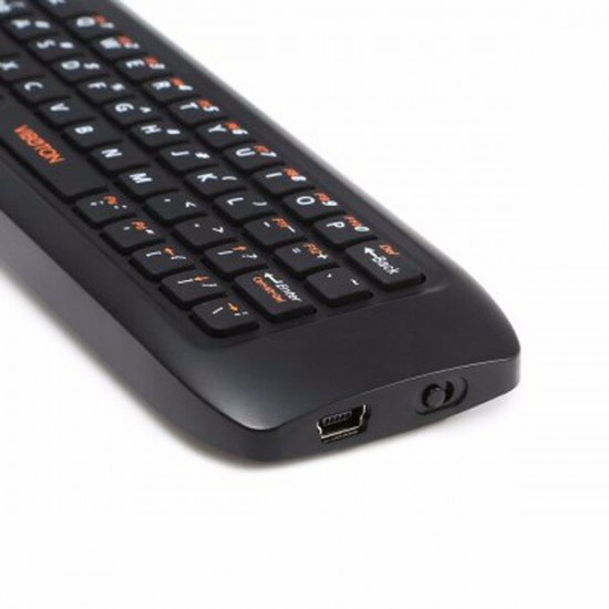 KB-91 2.4GHz Air Mouse Wireless Keyboard Remote Control Built in Li-ion Battery with USB Receiver