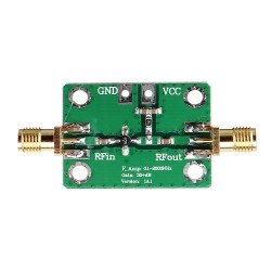 0.1-2000MHz RF Amplifier Wideband High Gain 30dB Low Noise Amplifier LNA Broadband Module Receiver
