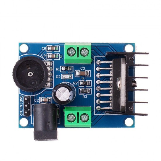 10-50W 15Wx2 Audio Power Amplifier DC 6 -18V TDA7297 Module Double Channel