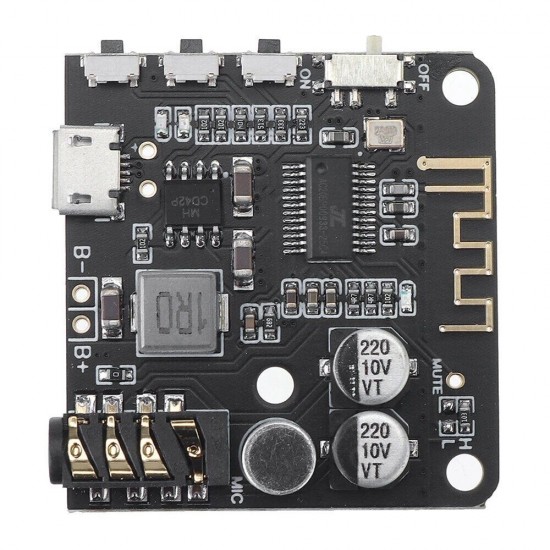 10Pcs bluetooth 5.0 Audio Receiving Module Car Speaker Audio Power Amplifier Board Receiver Board Lossless Sound Quality MP3 Decoder Board 10Pcs bluetooth 5.0 Audio Receiving Module Car Speaker Audio Power Amplifier Board Receiver Board Lossless Sound Quality MP3 Decoder Board