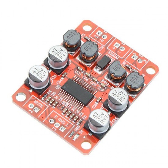 10pcs TPA3110 DC 8-26V 12V 24V 2x15W Dual Channel Stereo Digital Power Amplifier Board Module For 4/6/8/10 Ohm Speaker