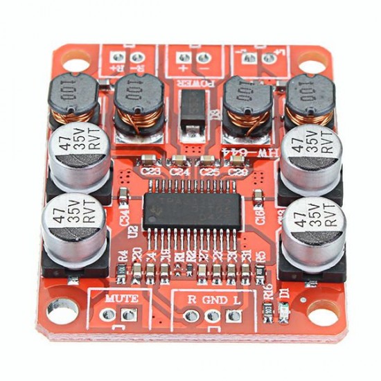 10pcs TPA3110 DC 8-26V 12V 24V 2x15W Dual Channel Stereo Digital Power Amplifier Board Module For 4/6/8/10 Ohm Speaker