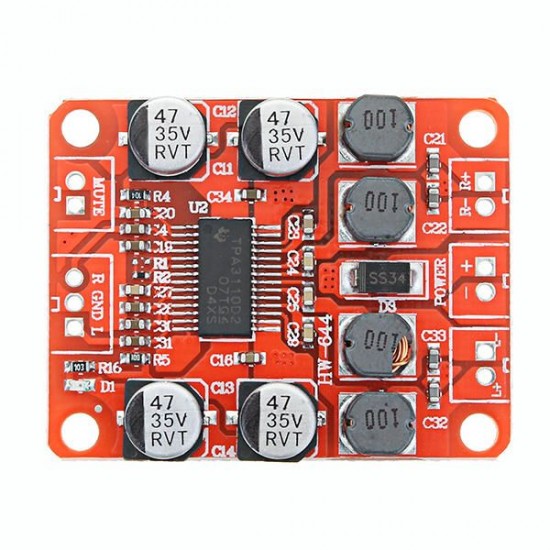 10pcs TPA3110 DC 8-26V 12V 24V 2x15W Dual Channel Stereo Digital Power Amplifier Board Module For 4/6/8/10 Ohm Speaker