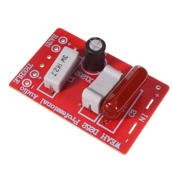 10pcs WEAH-252 2-way Divider Frequency Speaker Crossover Home Audio High and Low Sound Quality Improvement 10pcs WEAH-252 2-way Divider Frequency Speaker Crossover Home Audio High and Low Sound Quality Improvement
