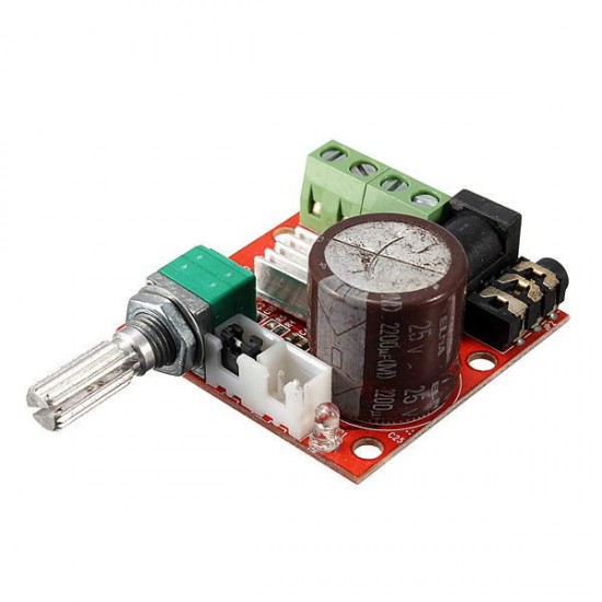 12V Mini Hi-Fi PAM8610 2X10W Audio Stereo Amplifier Board Dual Channel 12V Mini Hi-Fi PAM8610 2X10W Audio Stereo Amplifier Board Dual Channel