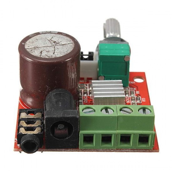 12V Mini Hi-Fi PAM8610 2X10W Audio Stereo Amplifier Board Dual Channel 12V Mini Hi-Fi PAM8610 2X10W Audio Stereo Amplifier Board Dual Channel