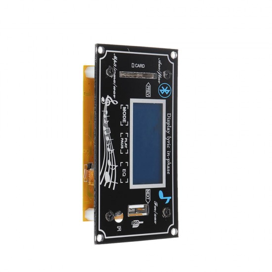 12V Multifunction LCD Capacitive Touch Screen SD Bluetooth Audio Decoder Board MP3 Player Radio USB WMA WVA FLAC Lyric Show 12V Multifunction LCD Capacitive Touch Screen SD Bluetooth Audio Decoder Board MP3 Player Radio USB WMA WVA FLAC Lyric Show