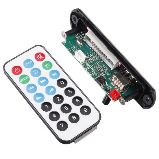 12V bluetooth 5.0 Power Lossless MP3 Audio Decoder Board Accessories for Pull Rod Audio USB AUX TF 12V bluetooth 5.0 Power Lossless MP3 Audio Decoder Board Accessories for Pull Rod Audio USB AUX TF