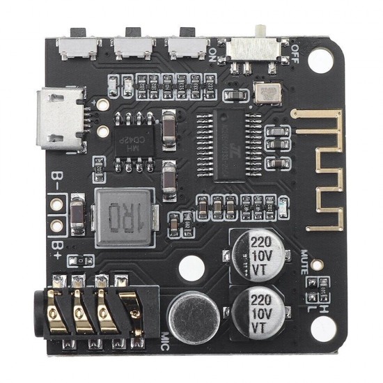 20Pcs bluetooth 5.0 Audio Receiving Module Car Speaker Audio Power Amplifier Board Receiver Board Lossless Sound Quality MP3 Decoder Board