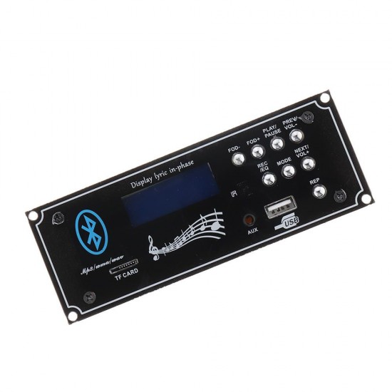 2.1 Bluetooth Car Audio Decoder Board MP3 Player Decoding Module with USB Aux DIY for Amplifiers Board Home Theater 2.1 Bluetooth Car Audio Decoder Board MP3 Player Decoding Module with USB Aux DIY for Amplifiers Board Home Theater