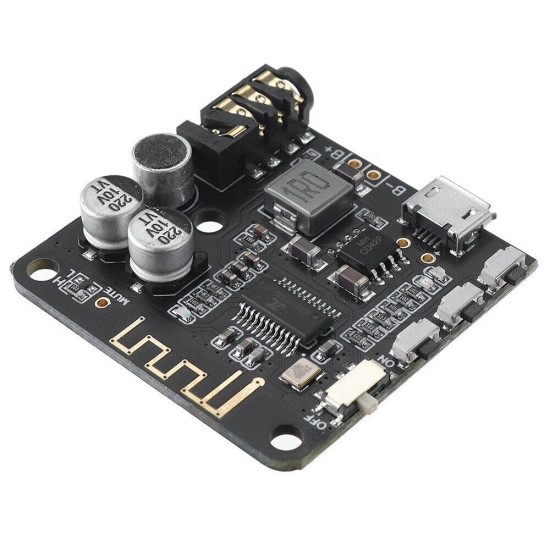 2Pcs bluetooth 5.0 Audio Receiving Module Car Speaker Audio Power Amplifier Board Receiver Board Lossless Sound Quality MP3 Decoder Board