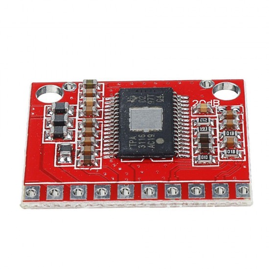 2X50W Dual Sound Digital Amplifier Board 4-24V