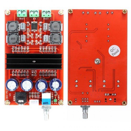 2x100W TPA3116 D2 Dual Channel Digital Audio Amplifier Board 12V-24V