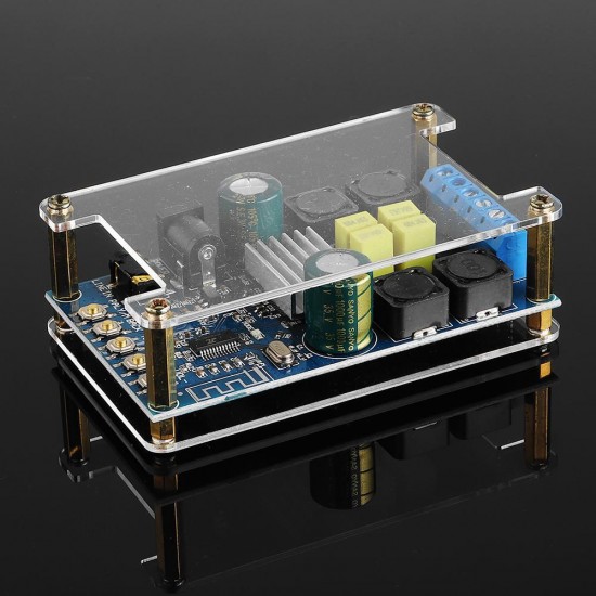 2x50W Two Channel Stereo bluetooth Power Amplifier Module Audio Receiver 12V Digital Speaker For Home Car DIY 2x50W Two Channel Stereo bluetooth Power Amplifier Module Audio Receiver 12V Digital Speaker For Home Car DIY