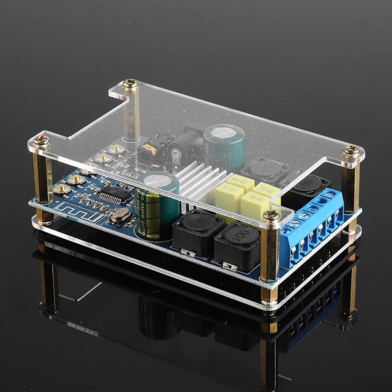 2x50W Two Channel Stereo bluetooth Power Amplifier Module Audio Receiver 12V Digital Speaker For Home Car DIY 2x50W Two Channel Stereo bluetooth Power Amplifier Module Audio Receiver 12V Digital Speaker For Home Car DIY