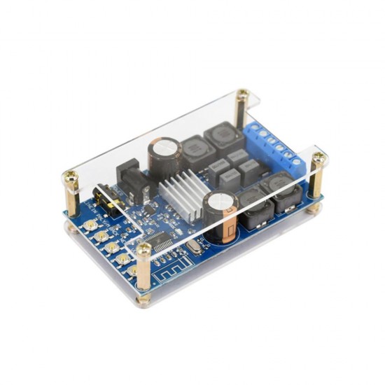 2x50W Two Channel Stereo bluetooth Power Amplifier Module Audio Receiver 12V Digital Speaker For Home Car DIY 2x50W Two Channel Stereo bluetooth Power Amplifier Module Audio Receiver 12V Digital Speaker For Home Car DIY