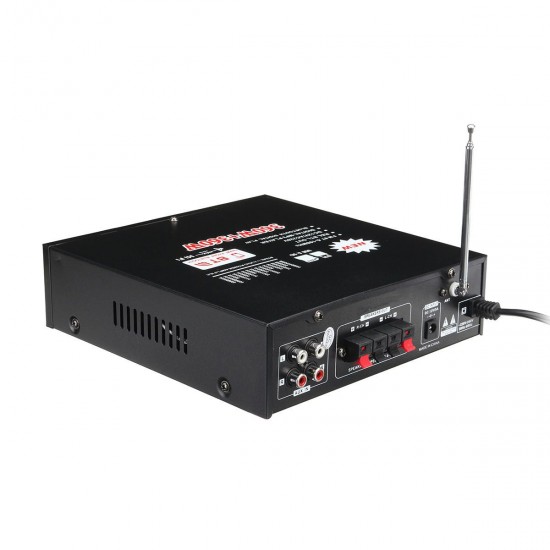 360W+360W bluetooth Stereo Audio Amplifier Mini FM USB SD Home KTV Power Remote 360W+360W bluetooth Stereo Audio Amplifier Mini FM USB SD Home KTV Power Remote