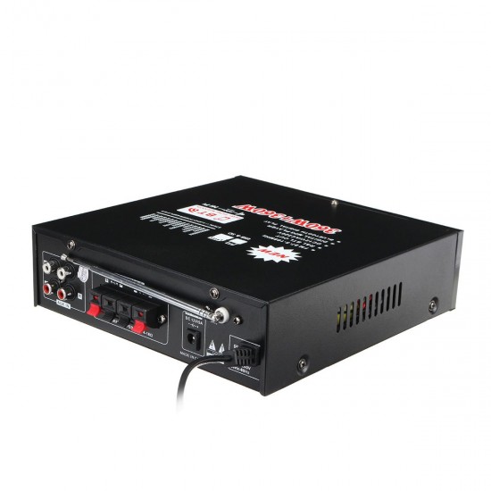 360W+360W bluetooth Stereo Audio Amplifier Mini FM USB SD Home KTV Power Remote 360W+360W bluetooth Stereo Audio Amplifier Mini FM USB SD Home KTV Power Remote