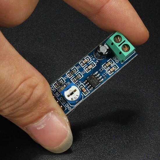 3Pcs LM386 Audio Amplifier Module 200 Times Input 10K Adjustable Resistance 3Pcs LM386 Audio Amplifier Module 200 Times Input 10K Adjustable Resistance