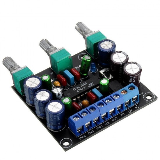 3Pcs XR1075 BBE Exciter Digital Power Amplifier Tone Board Audio Sound Quality Upgrade DIY AC and DC Universal