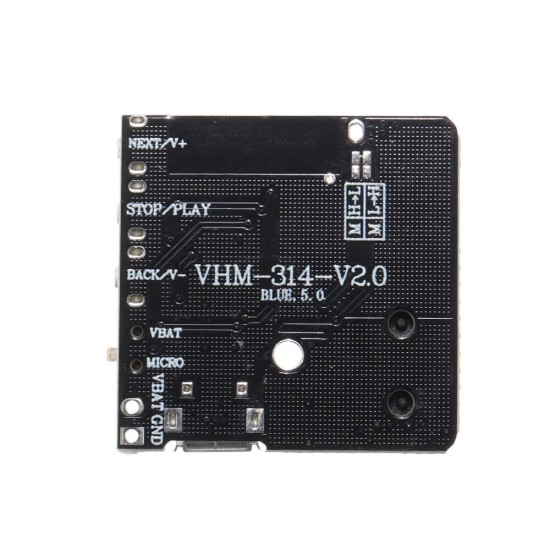 3pcs VHM-314 V.20 MP3 Bluetooth Audio Receiving and Decoding Board 5.0 Lossless Car Audio Decoder Amplifier Module 3pcs VHM-314 V.20 MP3 Bluetooth Audio Receiving and Decoding Board 5.0 Lossless Car Audio Decoder Amplifier Module