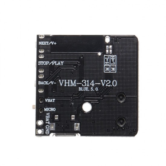 3pcs VHM-314 V.20 MP3 Bluetooth Audio Receiving and Decoding Board 5.0 Lossless Car Audio Decoder Amplifier Module