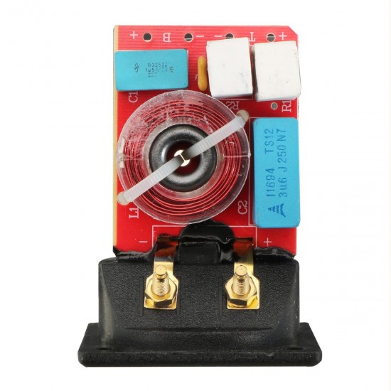 3pcs WEAH-D222 80W Speaker Frequency Divider With Junction Box 3pcs WEAH-D222 80W Speaker Frequency Divider With Junction Box