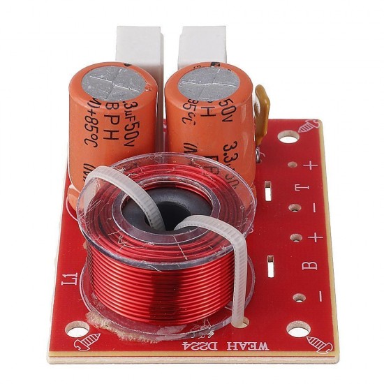 3pcs WEAH-D224 80W Speaker Crossover High and Low 2 Frequency Divider Sound Quality Upgrade Tool 3pcs WEAH-D224 80W Speaker Crossover High and Low 2 Frequency Divider Sound Quality Upgrade Tool