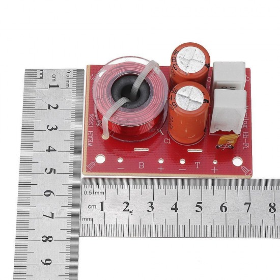 3pcs WEAH-D224 80W Speaker Crossover High and Low 2 Frequency Divider Sound Quality Upgrade Tool 3pcs WEAH-D224 80W Speaker Crossover High and Low 2 Frequency Divider Sound Quality Upgrade Tool