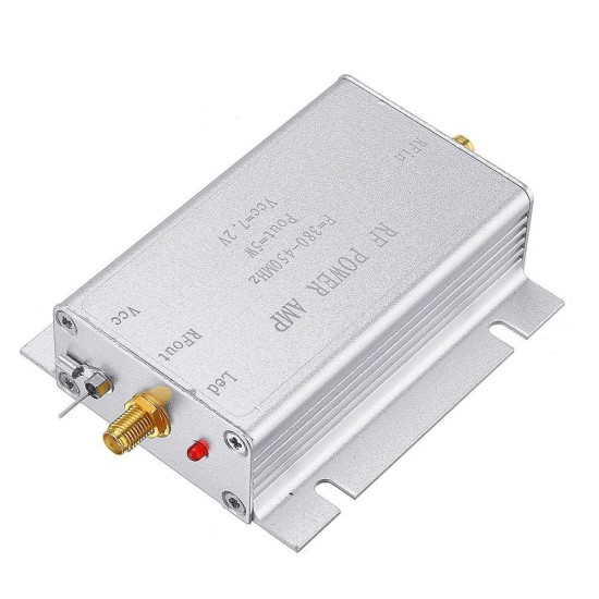 433MHz RF Power Amplifier 433MHZ 5W 7.2V For 380 - 450MHz Wireless Remote Control Transmitters 433MHz RF Power Amplifier 433MHZ 5W 7.2V For 380 - 450MHz Wireless Remote Control Transmitters