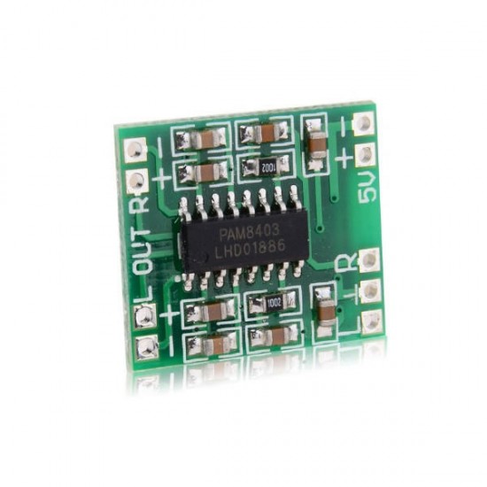 50Pcs PAM8403 Miniature Digital USB Power Amplifier Board 2.5V - 5V 50Pcs PAM8403 Miniature Digital USB Power Amplifier Board 2.5V - 5V