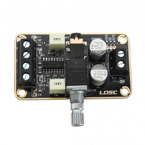 5Wx2 Stereo Dual Channel Digital Amplifier Board PAM8406 Audio Amplifier Module 5V Class D Amplifier 5Wx2 Stereo Dual Channel Digital Amplifier Board PAM8406 Audio Amplifier Module 5V Class D Amplifier