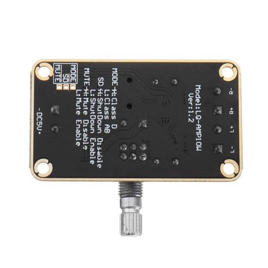 5Wx2 Stereo Dual Channel Digital Amplifier Board PAM8406 Audio Amplifier Module 5V Class D Amplifier 5Wx2 Stereo Dual Channel Digital Amplifier Board PAM8406 Audio Amplifier Module 5V Class D Amplifier