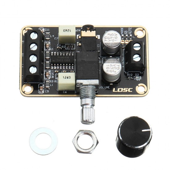 5Wx2 Stereo Dual Channel Digital Amplifier Board PAM8406 Audio Amplifier Module 5V Class D Amplifier 5Wx2 Stereo Dual Channel Digital Amplifier Board PAM8406 Audio Amplifier Module 5V Class D Amplifier