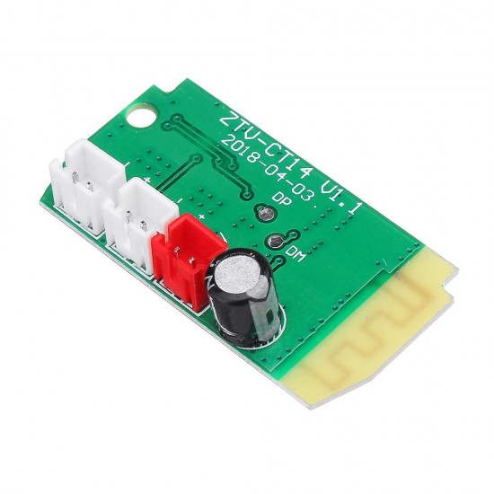 5pcs 3Wx2 Mini bluetooth Receiver Module With 4Ohm Speakers Power Amplifier Audio Board Decoding MP3 Module