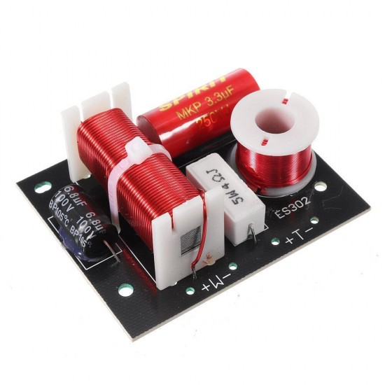 5pcs HIFI Crossover for DIY Speakers Audio Frequency Divider for 3-8 Inch Speakers for 4-8ohm Loudspeaker Amplifier 3200Hz 5pcs HIFI Crossover for DIY Speakers Audio Frequency Divider for 3-8 Inch Speakers for 4-8ohm Loudspeaker Amplifier 3200Hz