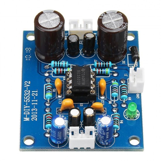 5pcs NE5532 DC 12-35V Amplifier Board OP-AMP HIFI Preamplifier Signal bluetooth Amplifier Board 5pcs NE5532 DC 12-35V Amplifier Board OP-AMP HIFI Preamplifier Signal bluetooth Amplifier Board