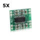 5pcs PAM8403 Miniature Digital USB Power Amplifier Board 2.5V - 5V 5pcs PAM8403 Miniature Digital USB Power Amplifier Board 2.5V - 5V