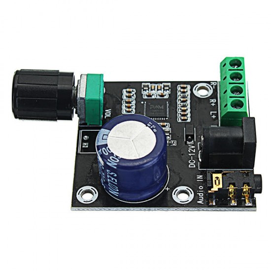 5pcs PAM8610 Dual Channel DC 12V HD Pure Digital Audio Stereo Amplifier Board Class D 15W x 2 High Power Amplifier Module