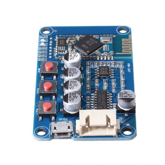 A239 bluetooth Receiver Stereo Audio Receiving Module USB Power Digital Amplifier Board For Small Speaker