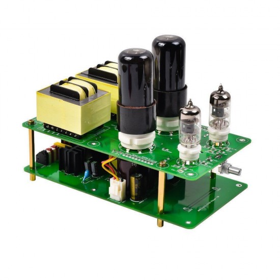 Single End 6J1 + 6P6P Tube Amplifier Board Class A Power AMP Hifi Vintage Audio Assembled Board