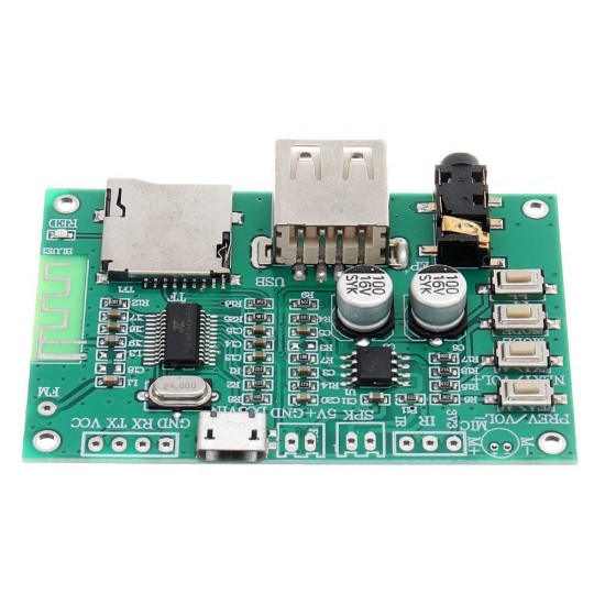 BT201 Dual Mode 5.0 Bluetooth Lossless Audio Power Amplifier Board Module TF Card U Disk Ble Spp Serial Port Transparent 5V DC BT201 Dual Mode 5.0 Bluetooth Lossless Audio Power Amplifier Board Module TF Card U Disk Ble Spp Serial Port Transparent 5V DC