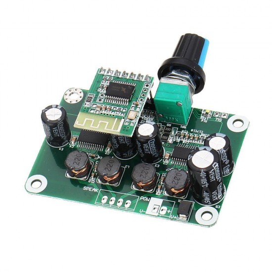 Bluetooth 4.2 TPA3110 30W+30W Digital Stereo Audio Power Amplifier Board Module 12V-24V Car for USB Speaker Portable Speaker