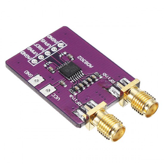 CJMCU-8302 AD8302 Wideband Logarithmic Amplifier Wideband Linear Multiplier Phase Detector Module CJMCU-8302 AD8302 Wideband Logarithmic Amplifier Wideband Linear Multiplier Phase Detector Module