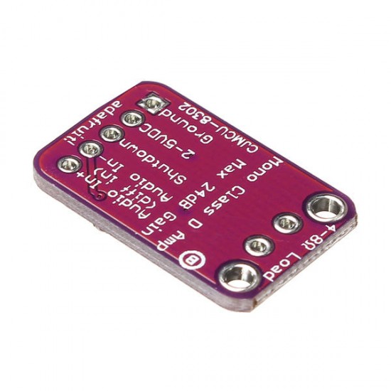 CJMCU-832 PAM8302 2.5W Single Channel Class D Audio Power Amplifier Development Board CJMCU-832 PAM8302 2.5W Single Channel Class D Audio Power Amplifier Development Board