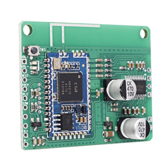 CSRA64215 bluetooth 4.2 Amplifier Audio Board 4Ohm 5W/6W/8W Power Amplificador for APTXLL TWS Sound Amplifier Speaker CSRA64215 bluetooth 4.2 Amplifier Audio Board 4Ohm 5W/6W/8W Power Amplificador for APTXLL TWS Sound Amplifier Speaker