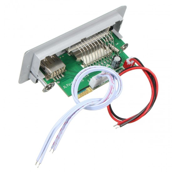 DC 12V/5V MP3 Decode Board LED USB AUX FM bluetooth Radio Amplifier With Remote DC 12V/5V MP3 Decode Board LED USB AUX FM bluetooth Radio Amplifier With Remote